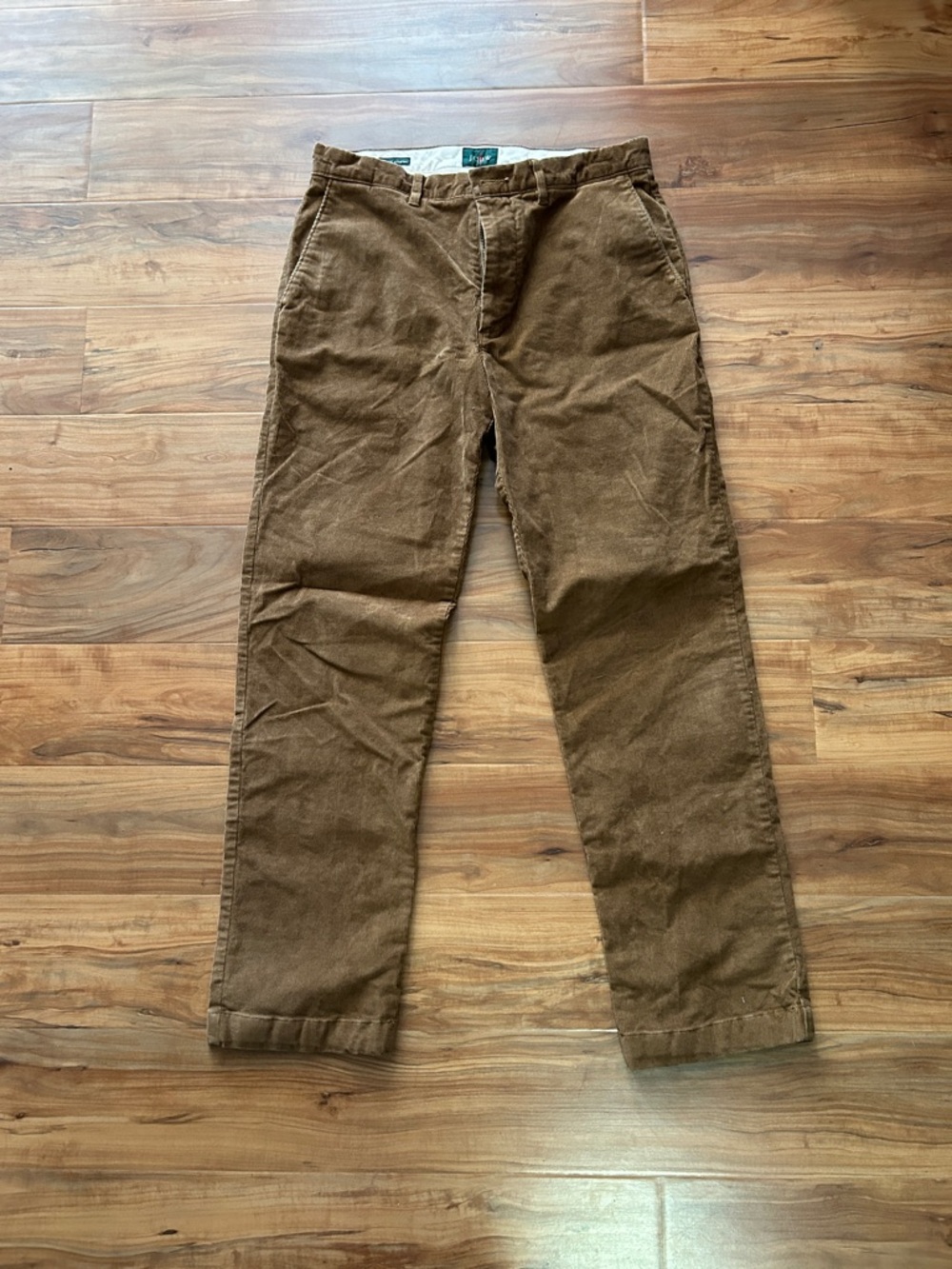 J. Crew Men's Corduroy Pants in Brown